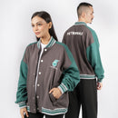 PETRONAS Varsity Jacket - Grey/Green