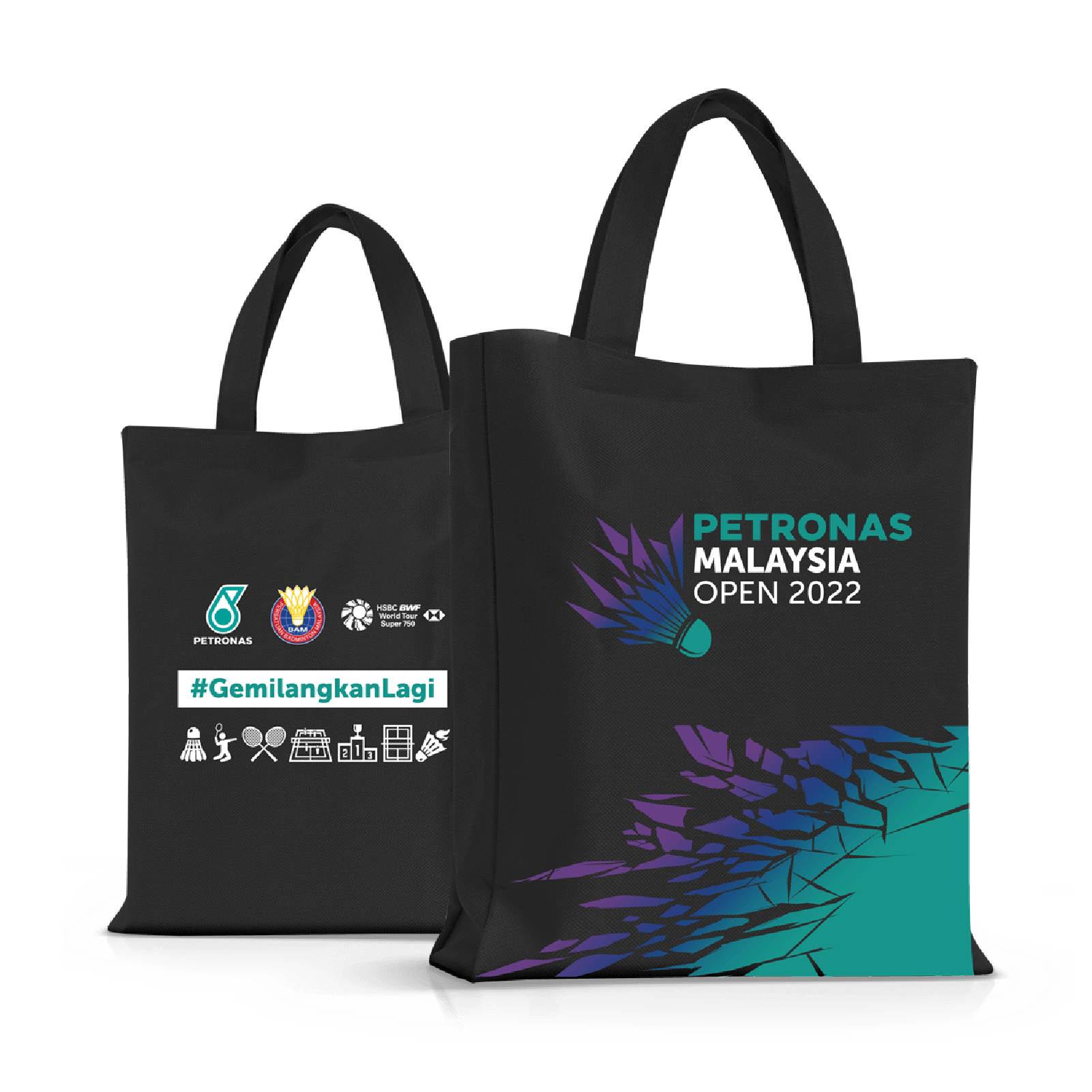 PETRONAS Malaysia Open Tote Bag Black