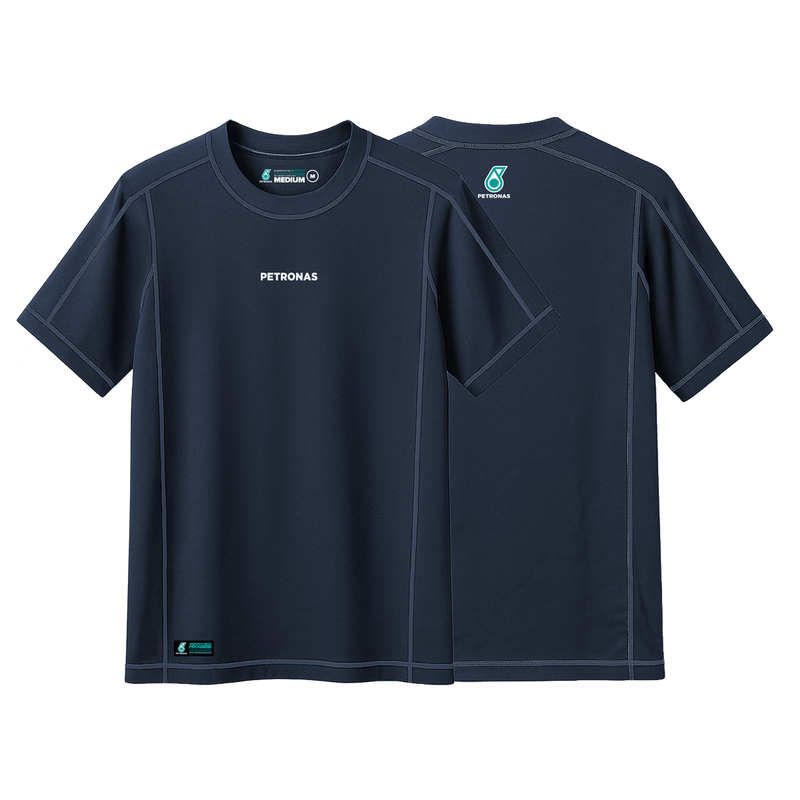 PETRONAS Motorsports Oversized Tee - Dark Navy