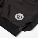 PRYSM Men Running Shorts - With Short Inner - Black