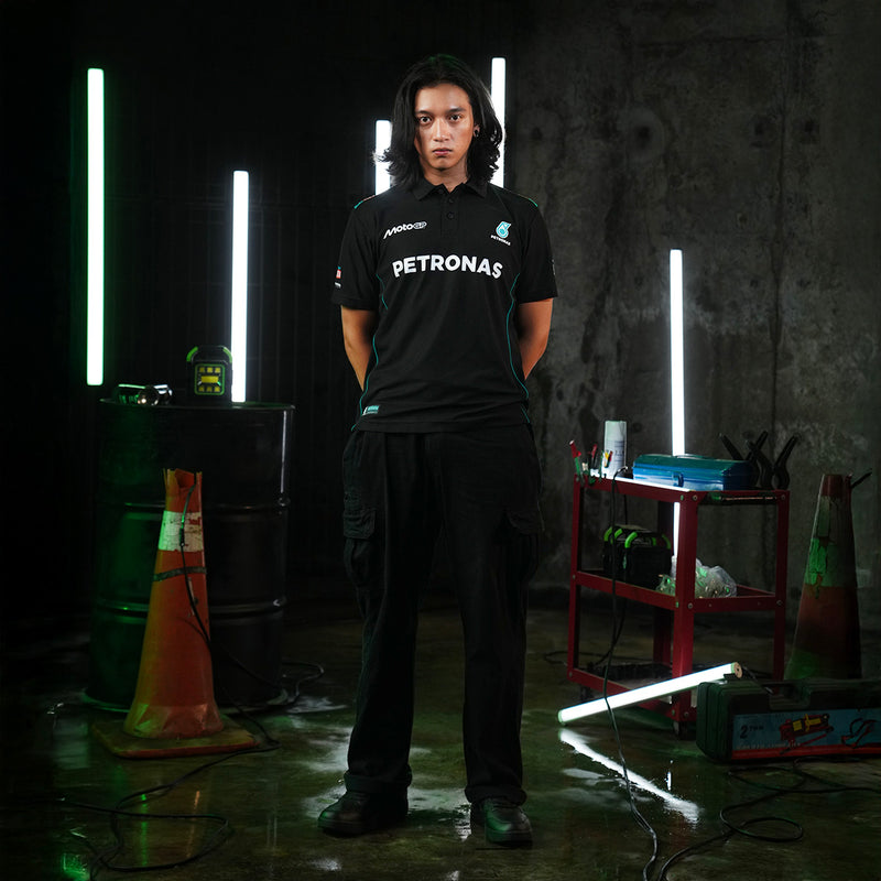 PETRONAS MotoGP 2025 Fearless Polo - Black