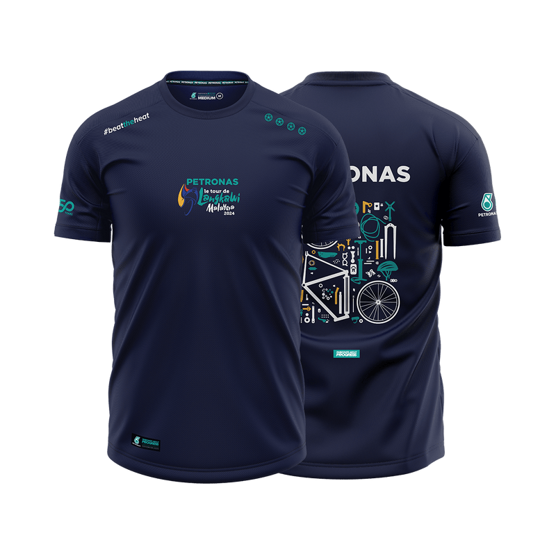 PETRONAS LTDL 2024 Basic Tee - Navy - Short Sleeve