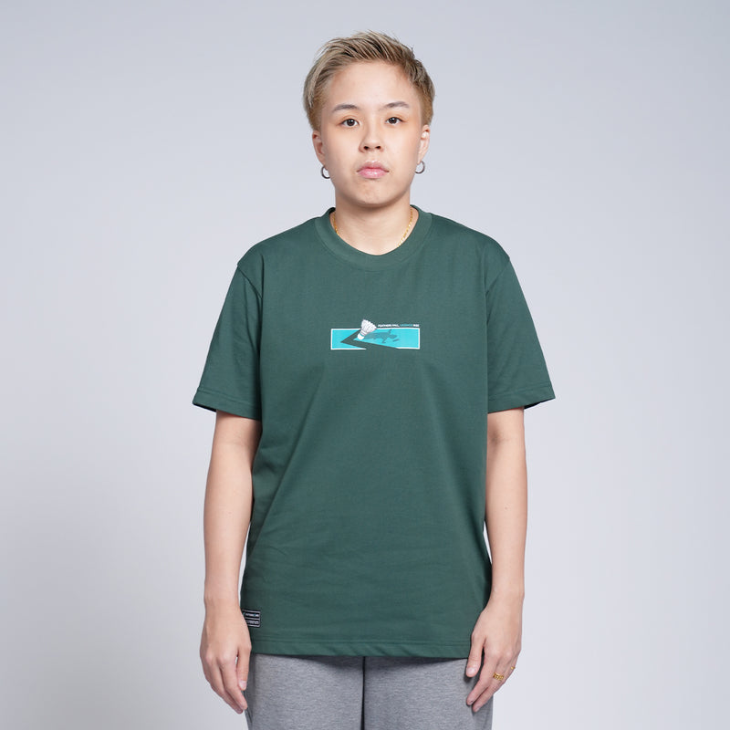 PETRONAS Shuttlehearts Phoenix Tee -Dark Green