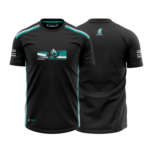 PETRONAS Motorsports Seprix Tee - Stealth Black