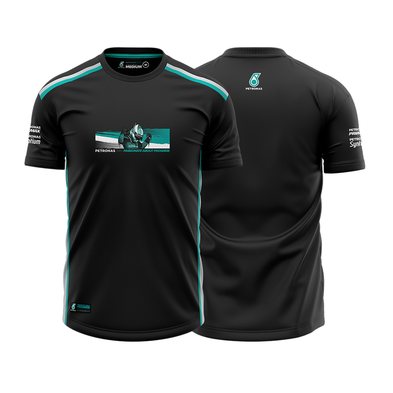 PETRONAS Motorsports Seprix Tee - Stealth Black