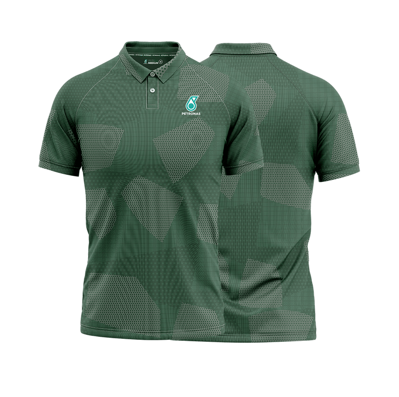 PETRONAS Polo Geometricgrove - Green