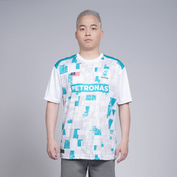 PETRONAS Shuttlehearts Rally Jersey - White/Green