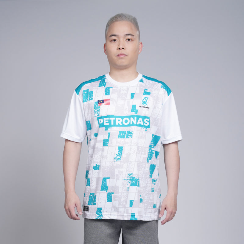 PETRONAS Shuttlehearts Rally Jersey - White/Green