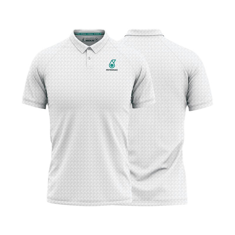 PETRONAS Precision Polo Jersey - White