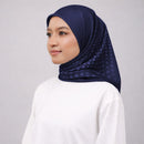 PETRONAS Progress Square Hijab - Indigo