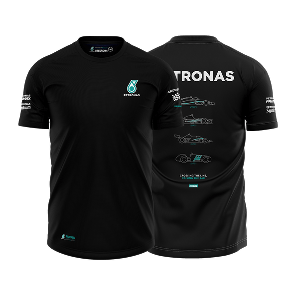 PETRONAS Aerolane Motorsports Tee - Stealth Black