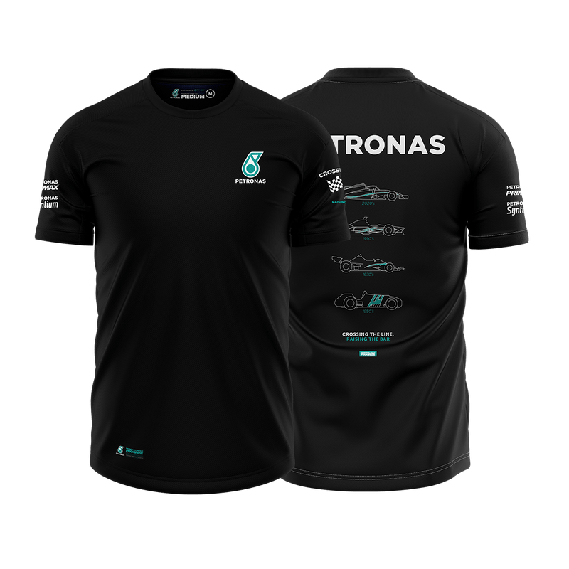 PETRONAS Aerolane Motorsports Tee - Stealth Black