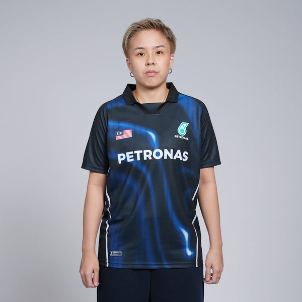 PETRONAS Shuttlehearts Shuttlebolt Jersey - Black/Blue