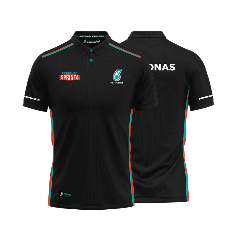 PETRONAS Bolt Polo - Black