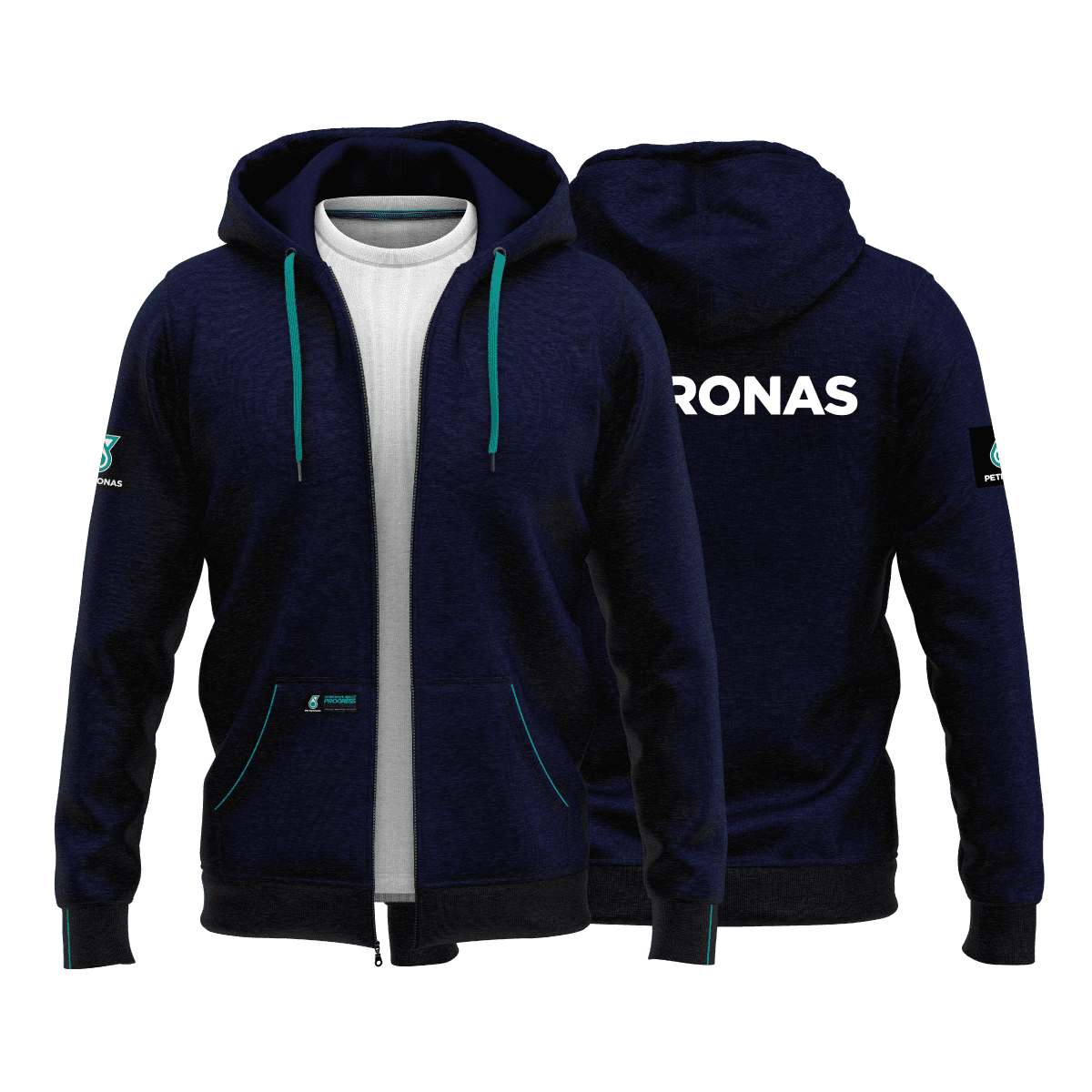 PETRONAS Midnight Switch Up Jacket Bag Navy Blue