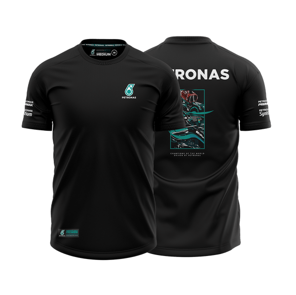 Motorsport Unleash Tee - Black  - Short Sleeve