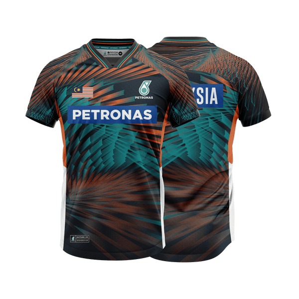 PETRONAS Shuttlehearts Glorious Jersey - Green/Orange