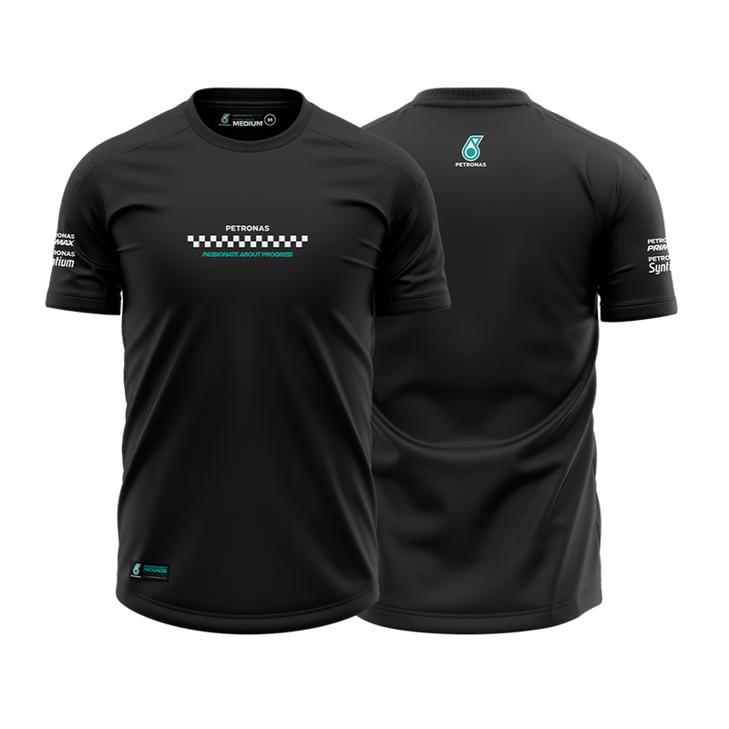 PETRONAS Fastlane Motorsports Tee - Stealth Black