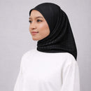 PETRONAS Progress Square Hijab - Black