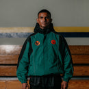 PRYSM X EMRI - Men's Pack Windbreaker - Long Sleeve - Black/Green