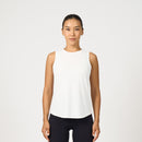 PRYSM Women Active Tank- White