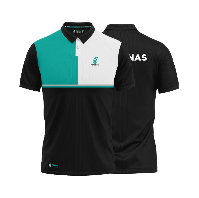 PETRONAS Cox Polo - Black/Green
