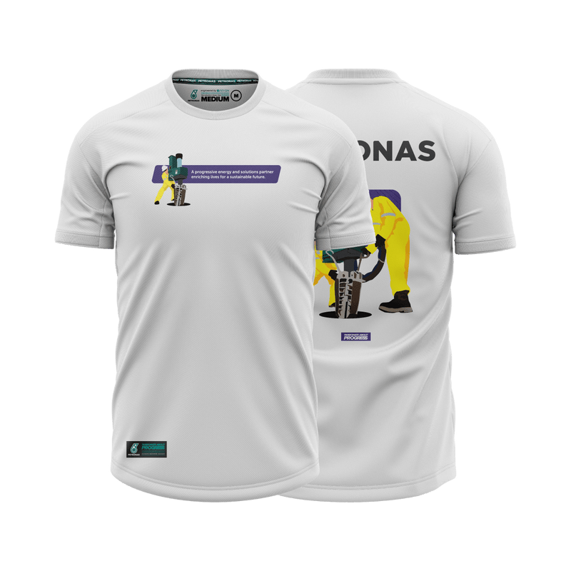 PETRONAS Petropulse T-Shirt- White