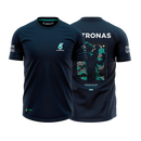 PETRONAS Monospace Motorsports Tee - Navy