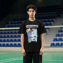 Shuttlehearts Double Motion Tee - Black