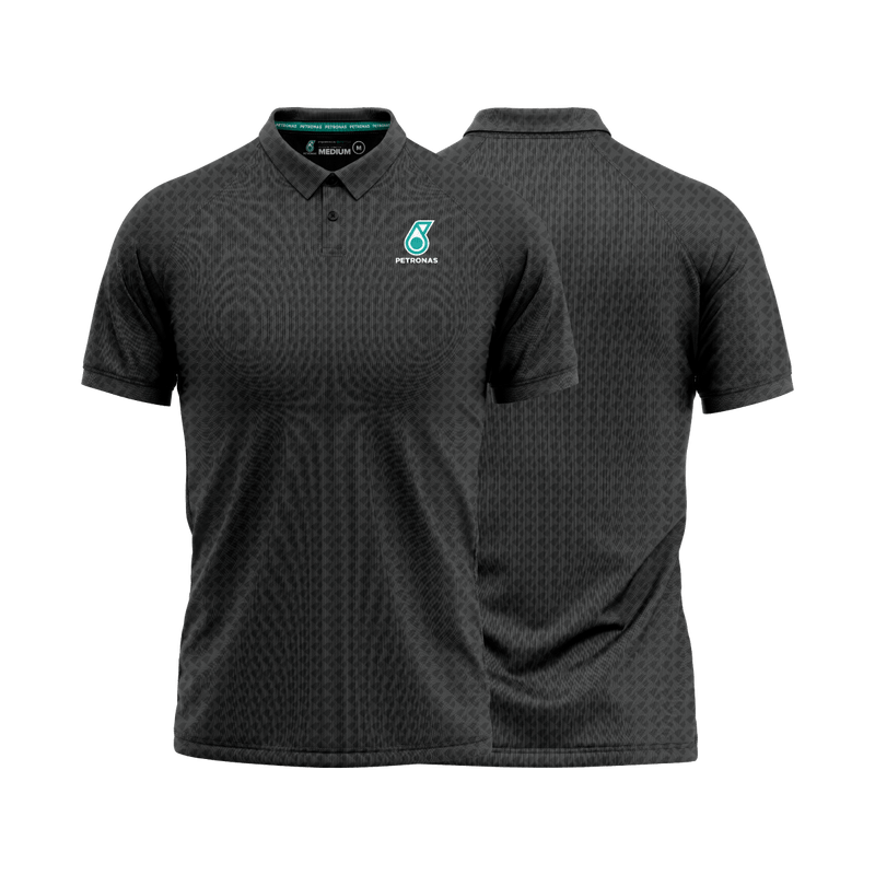 PETRONAS Precision Polo Jersey- Black