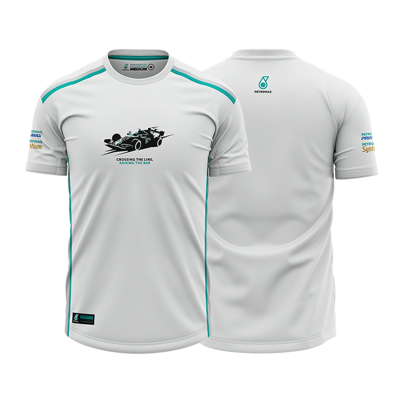 PETRONAS Gridline Motorsports Tee - White