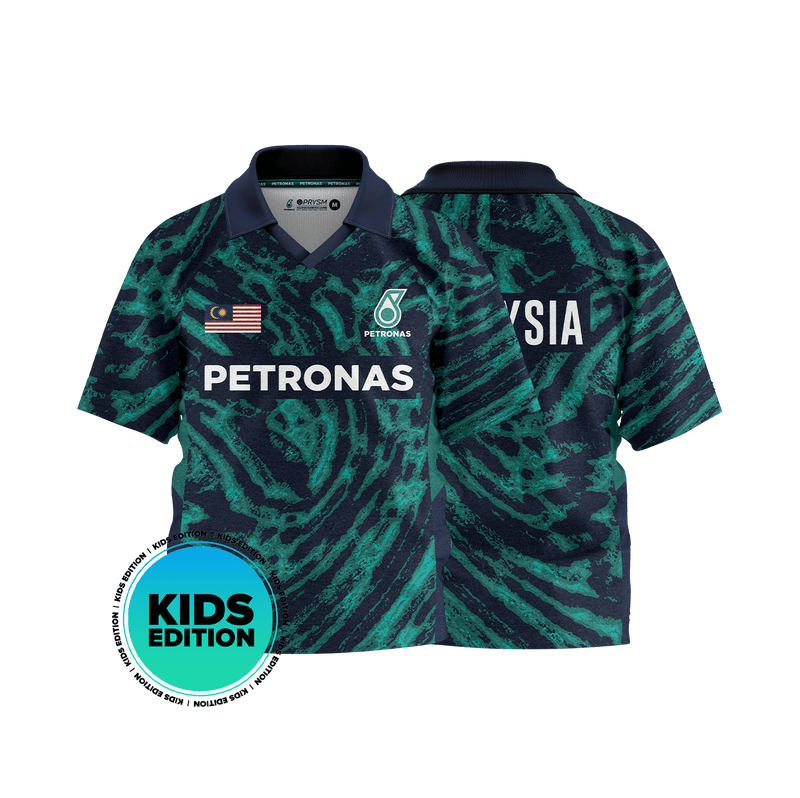 Shuttlehearts Ivy Kids Jersey - Green/Black