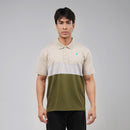 PETRONAS Premium Cotton Polo - Sand/Olive