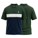 PETRONAS Premium Cotton Polo - Forest/Navy