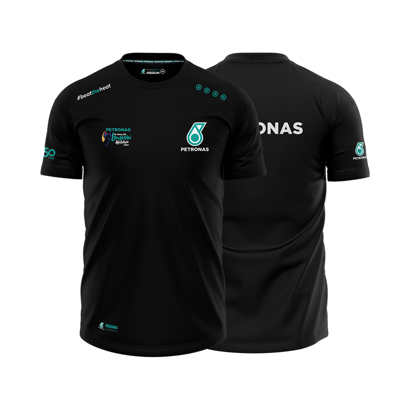 PETRONAS LTDL 2024 Basic Tee - Black - Short Sleeve