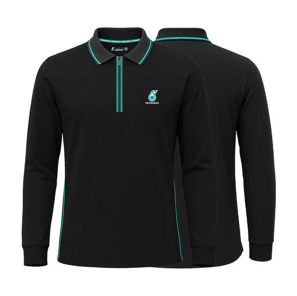 PETRONAS Women’s Daily Polo - Black