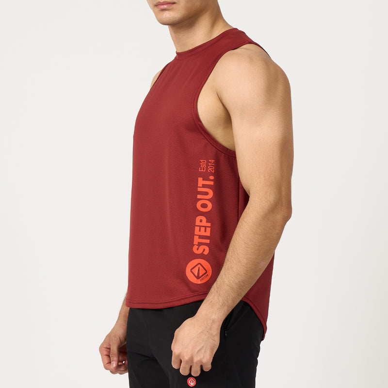 PRYSM Men Train Day-Out Tank - Burn