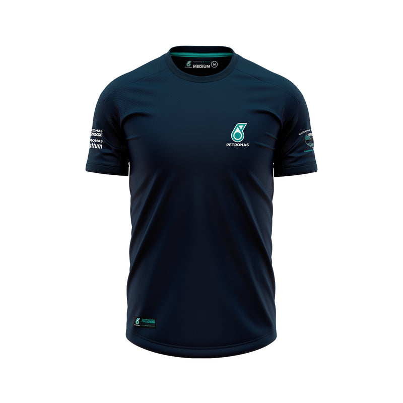 PETRONAS Monospace Motorsports Tee - Navy