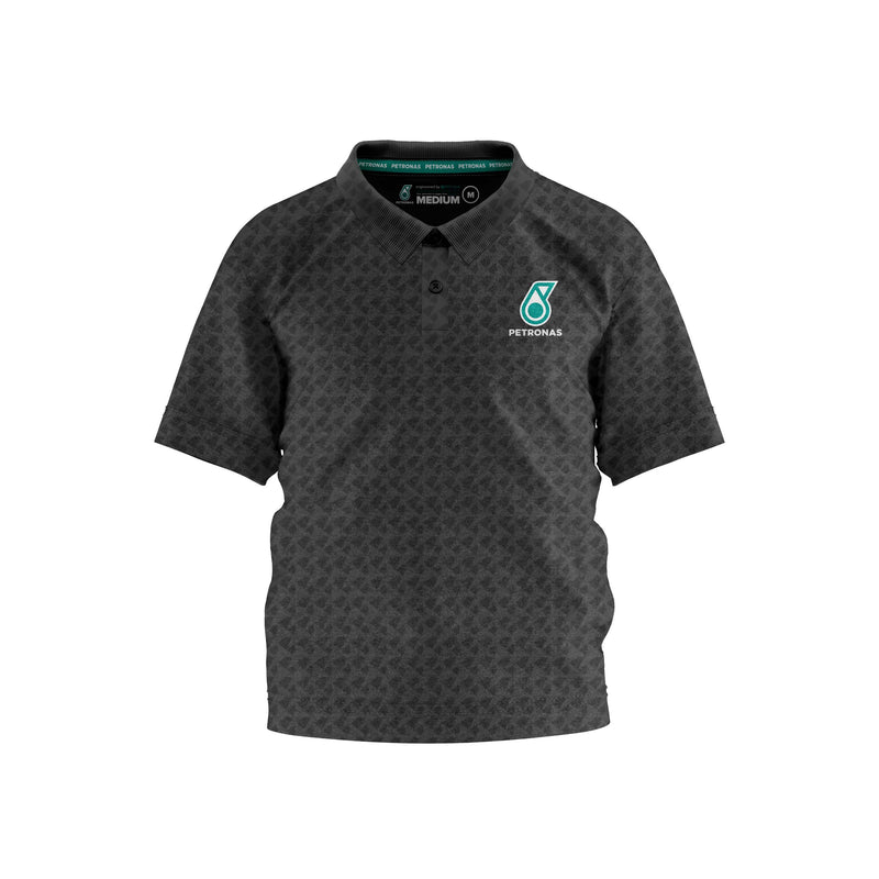 PETRONAS Precision Kids Polo Jersey - Black