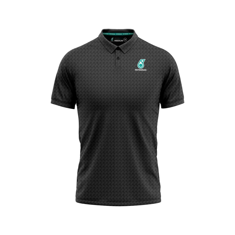 PETRONAS Precision Polo Jersey- Black