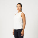 PRYSM Women Active Tank- White