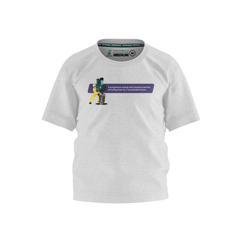 PETRONAS Petropulse Kids T-Shirt - White