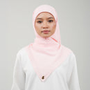 PETRONAS Chiffon Square Hijab - Rose Pink