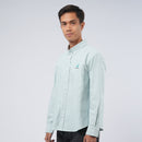 PETRONAS Daily Men's Striped Shirt - Green