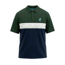PETRONAS Premium Cotton Polo - Forest/Navy
