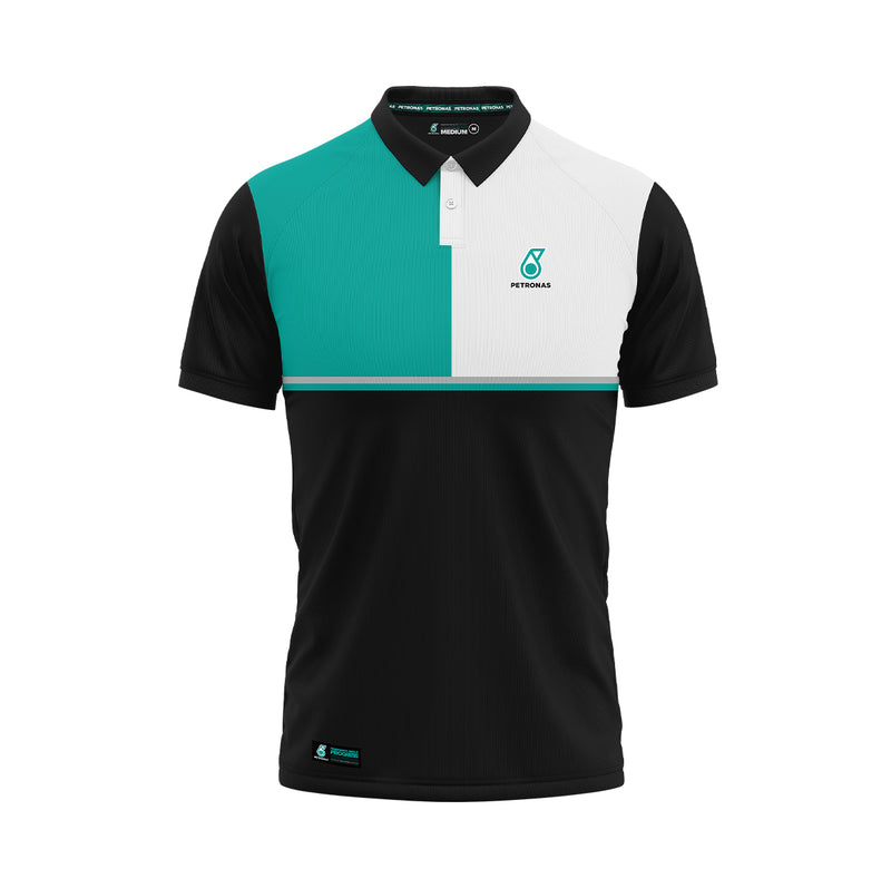 PETRONAS Cox Polo - Black/Green