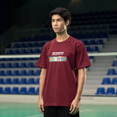 Shuttlehearts Game On Tee - Maroon