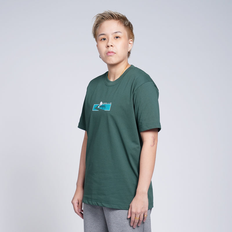 PETRONAS Shuttlehearts Phoenix Tee -Dark Green
