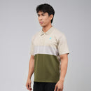 PETRONAS Premium Cotton Polo - Sand/Olive
