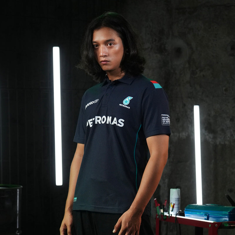 PETRONAS MotoGP 2025 Fearless Polo - Navy